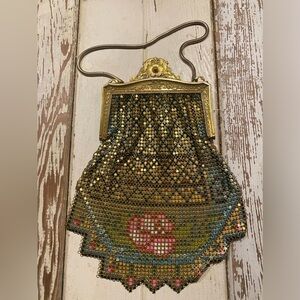 Whiting And Davis Antique Flapper Purse